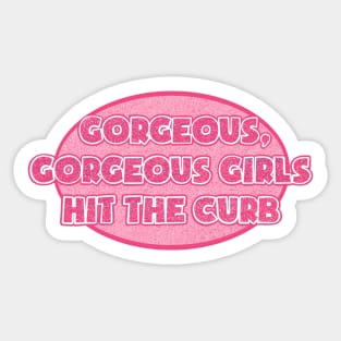 Gorgeous, gorgeous girls... Sticker